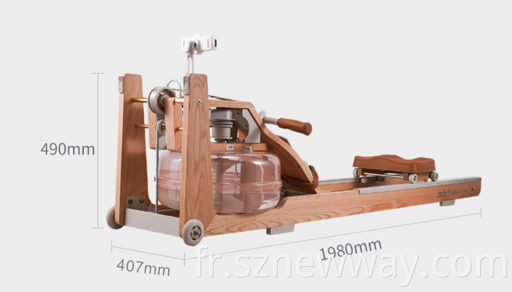 Mobifitness Rowing Machine For Home Use